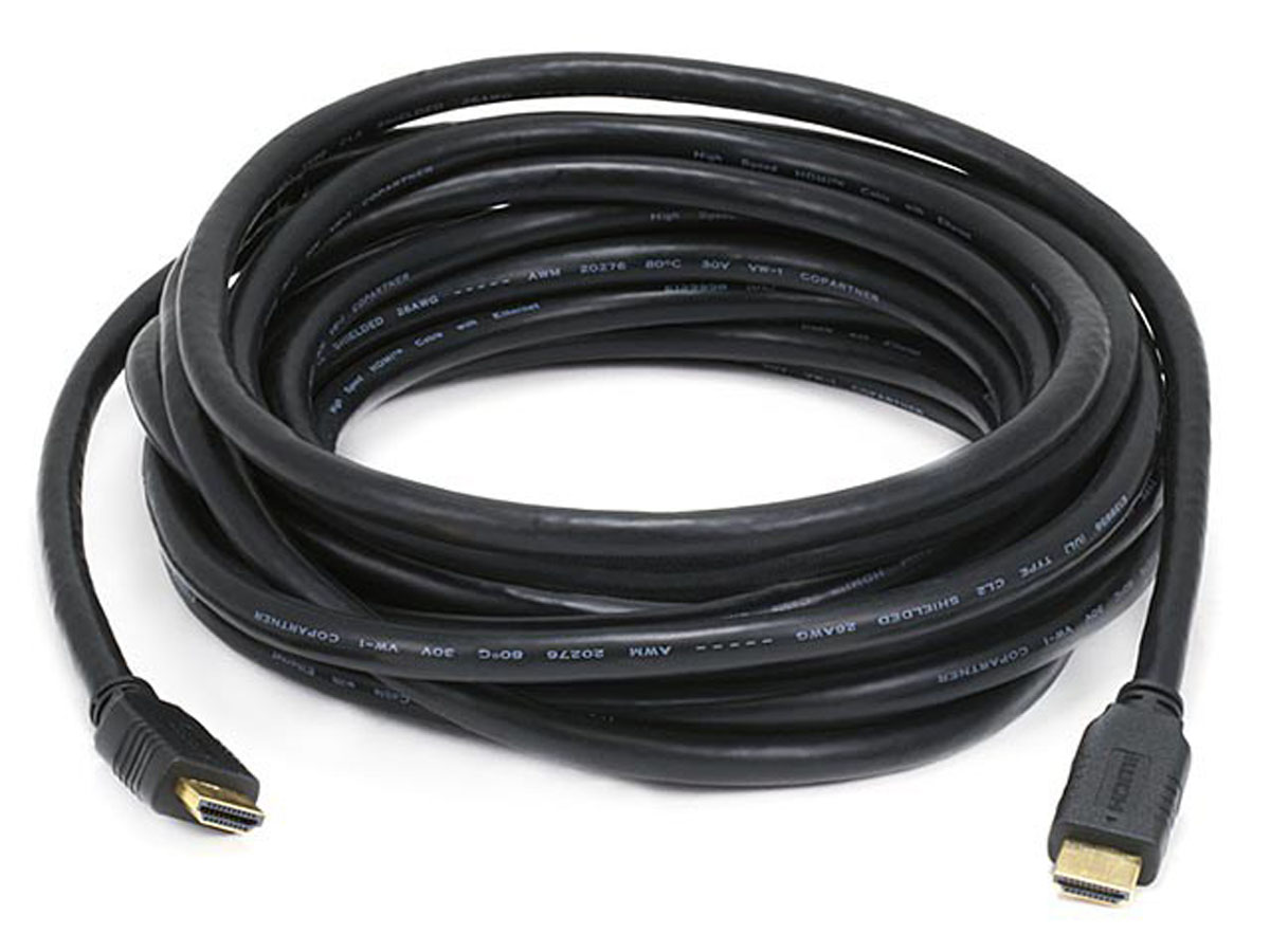 25ft Commercial Series Standard HDMI Cable with Ethernet
